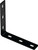 National Hardware 1151BC Series N351-465 Corner Brace, 7.1 in L, 1-1/2 in W, 7.1 in H, Steel, Powder-Coated [SKU: ORG0103812]