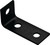 National Hardware 1152BC Series N351-477 Corner Brace, 3-1/2 in L, 1-1/2 in W, 1.6 in H, Steel, Powder-Coated [SKU: ORG0103838]