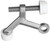 National Hardware N830-122 Hinge Pin Door Stop, Zinc, Satin Nickel [SKU: ORG8679029]