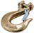National Hardware 3256BC Series N830-315 Clevis Slip Hook with Latch, 1/4 in, 3150 lb Working Load, Steel, Yellow Chrome [SKU: ORG7183189]