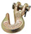 National Hardware N830-316 Clevis Grab Hook, 1/4 in, 3150 lb Working Load, Steel, Yellow Chrome [SKU: ORG7183171]