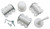National Hardware V1771 Series N100-019 Kit, Steel, White [SKU: ORG7182447]
