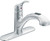 Moen Renzo Glacier CA87316C Kitchen Faucet, 1.5 gpm, 1-Faucet Handle, Stainless Steel, Chrome Plated, Deck Mounting [SKU: ORG2575207]