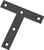 National Hardware 116BC Series N266-470 T-Plate, 4 in L, 3/4 in W, 0.07 in Thick, Steel [SKU: ORG2049518]