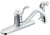 Moen Lindley Series CA87009 Kitchen Faucet, 1.5 gpm, 1-Faucet Handle, Stainless Steel, Chrome Plated, Deck Mounting [SKU: ORG1191899]