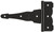 National Hardware SPB841 Series N109-037 T-Hinge, Steel, Tight Pin, 60 lb [SKU: ORG7371305]