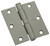 National Hardware N236-017 Template Hinge, Steel, Prime Coat, Non-Rising, Removable Pin, 80 lb [SKU: ORG7191653]