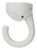National Hardware N260-140 Elephant Hook, 30/100 lb Working Load, 11 mm, Zinc, White [SKU: ORG7376387]