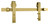 National Hardware N700-006 Designer Barn Door Kit, 72 in L Track, Steel, Brushed Gold, Wall Mounting [SKU: ORG2051316]