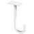 National Hardware N275-512 Long Hook, 5 in H, Steel, White, Ceiling, Screw Mounting [SKU: ORG7445265]