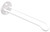 National Hardware N275-522 Plant Hanger Wall Base, 7 in L, 1-25/32 in H, Steel, White, Screw, Wall Mounting [SKU: ORG7445414]