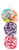 RUFFIN'IT Kit 4768941 Dog Toy, Toss 'N Floss, Orange/Pink/Purple [SKU: ORG4768941]