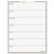 WallMates Self-Adhesive Dry Erase Weekly Planning Surfaces, 18 x 24, White/Gray/Orange Sheets, Undated [SKU: AAGAW503028]