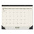 Recycled Monthly Desk Pad, 22 x 17, Sand/Green Sheets, Black Binding, Black Corners, 12-Month (Jan to Dec): 2023 [SKU: AAGSK32G00]