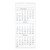 Three-Month Reference Wall Calendar, 12 x 27, White Sheets, 15-Month (Dec to Feb): 2022 to 2024 [SKU: AAGSW11528]