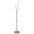 Festival Coat Stand with Umbrella Holder, Five Knobs, 14w x 14d x 73.67h, Silver Gray [SKU: ABAPMFEST]