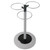 Flower Umbrella Stand, 13.75w x 13.75d x 25.5h, Black/Silver [SKU: ABAPMFLOWERN]