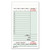 Guest Check Unit Set, Two-Part Carbonless, 6.75 x 4.25, 50 Forms/Pad, 5 Pads/Pack [SKU: ABF947SWC]