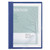 Clear Front Vinyl Report Cover, Prong Fastener, 0.5" Capacity,8.5 x 11, Clear/Blue [SKU: ACC26102]