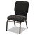 Oversize Stack Chair without Arms, Fabric Upholstery, 21" x 25" x 35.5", Black Seat, Black Back, Black Base, 2/Carton [SKU: ALEBT6610]