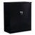 Assembled 42" High Heavy-Duty Welded Storage Cabinet, Two Adjustable Shelves, 36w x 18d, Black [SKU: ALECM4218BK]