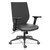 Alera EB-T Series Synchro Mid-Back Flip-Arm Chair, Supports Up to 275 lb, 17.71" to 21.65" Seat Height, Black [SKU: ALEEBT4215]