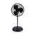 16" 3-Speed Oscillating Pedestal Stand Fan, Metal, Plastic, Black [SKU: ALEFANP16B]
