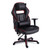 Racing Style Ergonomic Gaming Chair, Supports 275 lb, 15.91" to 19.8" Seat Height, Black/Red Trim Seat/Back, Black/Red Base [SKU: ALEGM4136]