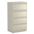Lateral File, 4 Legal/Letter-Size File Drawers, Putty, 30" x 18.63" x 52.5 [SKU: ALEHLF3054PY]