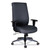 Alera Wrigley Series High Performance High-Back Synchro-Tilt Task Chair, Supports 275 lb, 17.24" to 20.55" Seat Height, Black [SKU: ALEHPS4101]