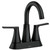 Moen Mikah 84311 Series 84311BL Bathroom Faucet, 1.2 gpm, 2-Faucet Handle, 3-Faucet Hole, Metal, Matte Black [SKU: ORG4782355]