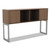 Alera Open Office Desk Series Hutch, 59w x 15d x 36.38h, Modern Walnut [SKU: ALELSHH60WA]