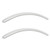 Neratoli Series Replacement Arm Pads for Alera Neratoli Series Chairs, Faux Leather, 1.77 x 15.15 x 0.59, White, 2/Set [SKU: ALENRAP06]
