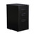 File Pedestal, Left or Right, 3-Drawers: Box/Box/File, Legal/Letter, Black, 14.96" x 19.29" x 27.75 [SKU: ALEPABBFBL]