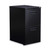 File Pedestal, Left or Right, 2 Legal/Letter-Size File Drawers, Black, 14.96" x 19.29" x 27.75 [SKU: ALEPAFFBL]