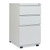 File Pedestal with Full-Length Pull, Left/Right, 3-Drawers: Box/Box/File, Legal/Letter, Light Gray, 14.96" x 19.29" x 27.75 [SKU: ALEPBBBFLG]