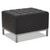 Alera QUB Series Ottoman, 26.38w x 21.5d x 17.5h, Black [SKU: ALEQB8216]