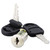 Core Removable Lock and Key Set, Silver, 2 Keys [SKU: ALEVA501111]