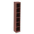 Alera Valencia Series Narrow Profile Bookcase, Six-Shelf, 11.81w x 11.81d x 71.73h, Medium Cherry [SKU: ALEVA67212MC]