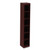 Alera Valencia Series Narrow Profile Bookcase, Six-Shelf, 11.81w x 11.81d x 71.73h, Mahogany [SKU: ALEVA67212MY]