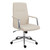 Leather Task Chair, Supports Up to 275 lb, 18.19" to 21.93" Seat Height, White Seat, White Back [SKU: ALEWS4106]