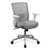 Mesh Back Fabric Task Chair, Supports Up to 275 lb, 17.32" to 21.1" Seat Height, Gray Seat, Gray Back [SKU: ALEWS42B47]