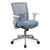 Mesh Back Fabric Task Chair, Supports Up to 275 lb, 17.32" to 21.1" Seat Height, Seafoam Blue Seat/Back [SKU: ALEWS42B77]