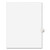 Preprinted Legal Exhibit Side Tab Index Dividers, Avery Style, 10-Tab, 16, 11 x 8.5, White, 25/Pack, (1016) [SKU: AVE01016]