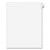 Preprinted Legal Exhibit Side Tab Index Dividers, Avery Style, 10-Tab, 26, 11 x 8.5, White, 25/Pack, (1026) [SKU: AVE01026]