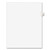 Preprinted Legal Exhibit Side Tab Index Dividers, Avery Style, 10-Tab, 81, 11 x 8.5, White, 25/Pack, (1081) [SKU: AVE01081]
