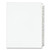 Preprinted Legal Exhibit Side Tab Index Dividers, Avery Style, 25-Tab, 251 to 275, 11 x 8.5, White, 1 Set, (1340) [SKU: AVE01340]