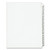 Preprinted Legal Exhibit Side Tab Index Dividers, Avery Style, 25-Tab, 376 to 400, 11 x 8.5, White, 1 Set, (1345) [SKU: AVE01345]