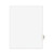 Avery-Style Preprinted Legal Side Tab Divider, 26-Tab, Exhibit R, 11 x 8.5, White, 25/Pack, (1388) [SKU: AVE01388]
