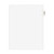 Avery-Style Preprinted Legal Side Tab Divider, 26-Tab, Exhibit V, 11 x 8.5, White, 25/Pack, (1392) [SKU: AVE01392]